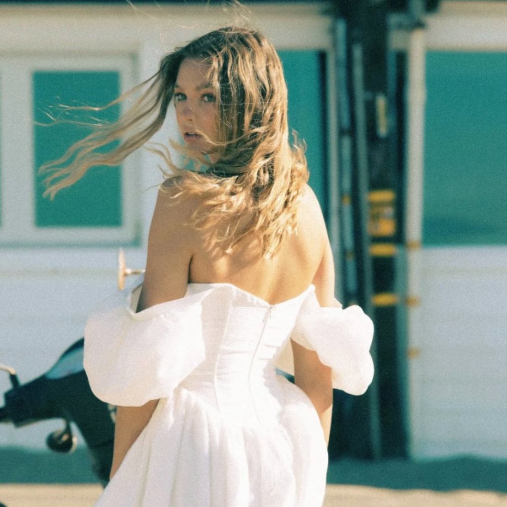 NWT White Here Comes the Sun Adeirlina Dress